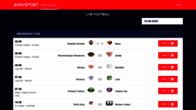 What Bingsport.com website looked like in 2020 (4 years ago)