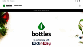 What Bottlesapp.co.za website looked like in 2020 (3 years ago)