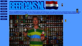 What Beercans.nl website looked like in 2020 (3 years ago)