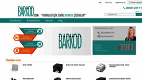 What Barkod.com website looked like in 2020 (3 years ago)