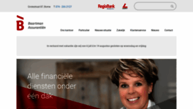 What Baartmanassurantien.nl website looked like in 2020 (3 years ago)