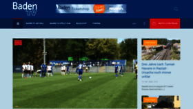 What Baden-tv.com website looked like in 2020 (4 years ago)