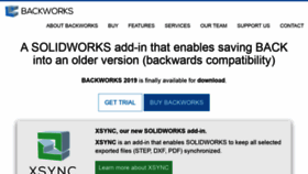 What Backworks.info website looked like in 2020 (3 years ago)