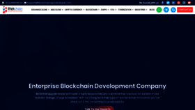 What Blockchainappsdeveloper.com website looked like in 2020 (3 years ago)