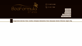 What Boaformula.com website looked like in 2020 (3 years ago)
