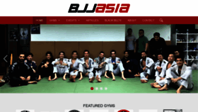 What Bjjasia.com website looked like in 2020 (3 years ago)