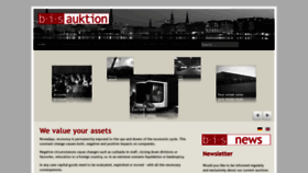 What Bisauktion.de website looked like in 2020 (3 years ago)