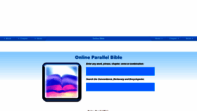 What Biblecc.com website looked like in 2020 (3 years ago)