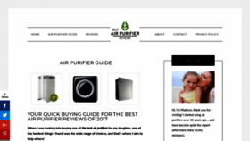 What Bestairpurifierreviews.org website looked like in 2020 (3 years ago)