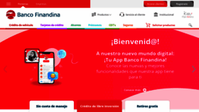 What Bancofinandina.com website looked like in 2020 (3 years ago)