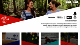 What Bevaegdigforlivet.dk website looked like in 2020 (3 years ago)