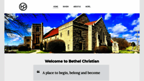 What Bethelchristian.com website looked like in 2020 (3 years ago)