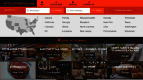 What Beststeakrestaurant.com website looked like in 2020 (3 years ago)