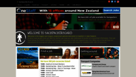 What Backpackerboard.co.nz website looked like in 2020 (3 years ago)