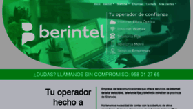 What Berintel.es website looked like in 2020 (3 years ago)