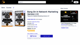 What Bangoninnetworkmarketing.com website looked like in 2020 (3 years ago)