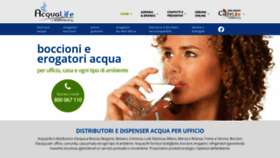 What Boccioniacqualife.it website looked like in 2020 (3 years ago)