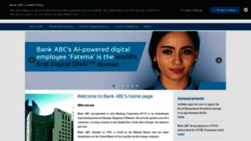 What Bank-abc.com website looked like in 2020 (3 years ago)