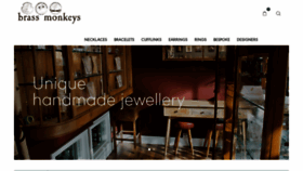 What Brassmonkeysjewellery.co.uk website looked like in 2020 (3 years ago)