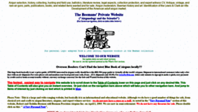 What Beemans.net website looked like in 2020 (3 years ago)