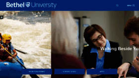 What Bethelcollege.edu website looked like in 2020 (3 years ago)