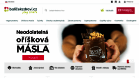 What Balicekzdravi.cz website looked like in 2020 (3 years ago)