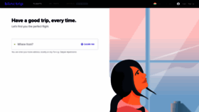 What Blinctrip.com website looked like in 2020 (3 years ago)