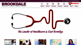 What Brookdalehospital.org website looked like in 2020 (3 years ago)