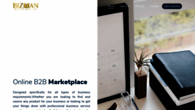 What Bizman.in website looked like in 2020 (5 years ago)