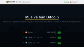 What Bitcoinvn.io website looked like in 2020 (3 years ago)