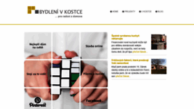 What Bydlenivkostce.cz website looked like in 2020 (3 years ago)