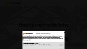 What Bauherrenhaftpflichtversicherung.org website looked like in 2020 (3 years ago)