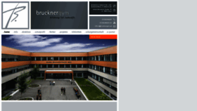 What Brucknergym.at website looked like in 2020 (4 years ago)