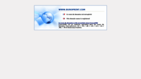 What Buroprint.com website looked like in 2020 (3 years ago)