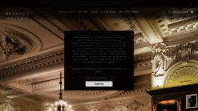 What Bernerstavern.com website looked like in 2020 (3 years ago)