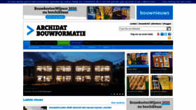 What Bouwformatie.nl website looked like in 2020 (3 years ago)