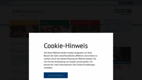 What Bildung-mv.de website looked like in 2020 (3 years ago)
