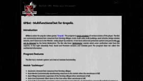 What Botsoft.org website looked like in 2020 (5 years ago)