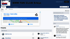 What Bmwclubserbia.com website looked like in 2020 (3 years ago)