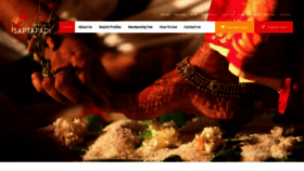 What Brahminsaptapadi.com website looked like in 2020 (3 years ago)