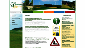 What Burladingen.de website looked like in 2020 (3 years ago)