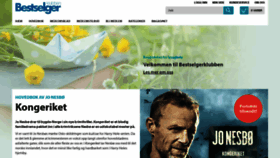 What Bestselgerklubben.no website looked like in 2020 (3 years ago)