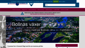 What Bollnas.se website looked like in 2020 (3 years ago)