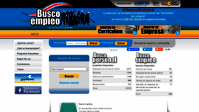 What Buscoempleocr.com website looked like in 2020 (3 years ago)