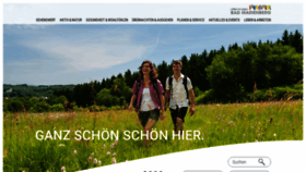 What Badmarienberg.de website looked like in 2020 (3 years ago)