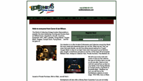 What Bombphoons.com website looked like in 2020 (3 years ago)