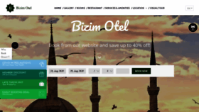 What Bizimotel.com.tr website looked like in 2020 (3 years ago)