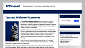 What Bcpassport.com website looked like in 2020 (3 years ago)