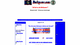 What Belizeans.com website looked like in 2020 (3 years ago)