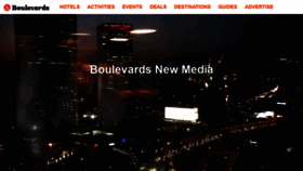 What Boulevards.com website looked like in 2020 (3 years ago)